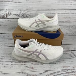 Asics GT-1000 13 Womens Sz 9.5 Running Shoes White Lavender Glow Purple